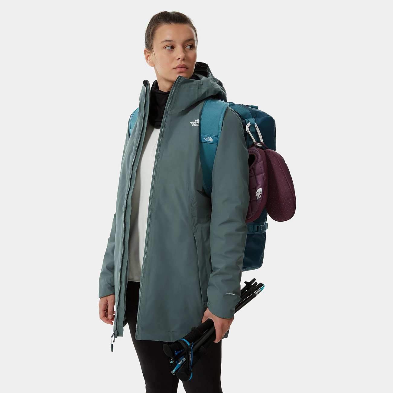 Meilleur prix 🛒 Mode- Lifestyle Femme The North Face Polaire À Zip Femme The North Face 100 glacier BLANC ❤️ 4 Meilleur prix 🛒 Mode- Lifestyle Femme The North Face Polaire À Zip Femme The North Face 100 glacier BLANC ❤️ – Image 2