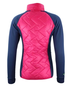 Coupon 😉 Ski Alpin Femme Peak Mountain Peak Mountain - Blouson Polar Shell Bi-mati�re Femme Acerbi-noir/fushia NOIR 🔔