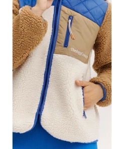 Coupon ❤️ Mode- Lifestyle Femme Thejoggconcept Polaire Zippé Femme Thejoggconcept Jcberri 2 BLEU 👏