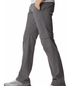 Coupon 🤩 Randonnee Pedestre Femme Columbia Pantalon Convertible Femme Columbia Saturday Trail GRIS 😀