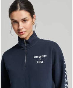Vente flash 😉 Mode- Lifestyle Femme Superdry Polaire Femme Superdry Code Core Sport BLEU 🤩 -Columbia Shop 10656906304a4eb59647fdfe5031fa83