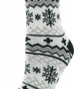 Meilleur prix 🧨 CHAUSSETTE Loisirs Adulte YAKTRAX CABIN 🧦 SOCKS BLACK/GREY 😍