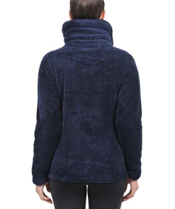 Meilleure affaire ✨ Mode- Lifestyle Femme Peak Mountain Blouson Polaire Femme Asana BLEU 👍 -Columbia Shop 137ac929847341f5899de0f80659757f