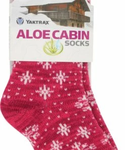 Acheter 😀 YAKTRAX CABIN 🧦 SOCKS RED STARS 💯 -Columbia Shop 1401845 8966032556062