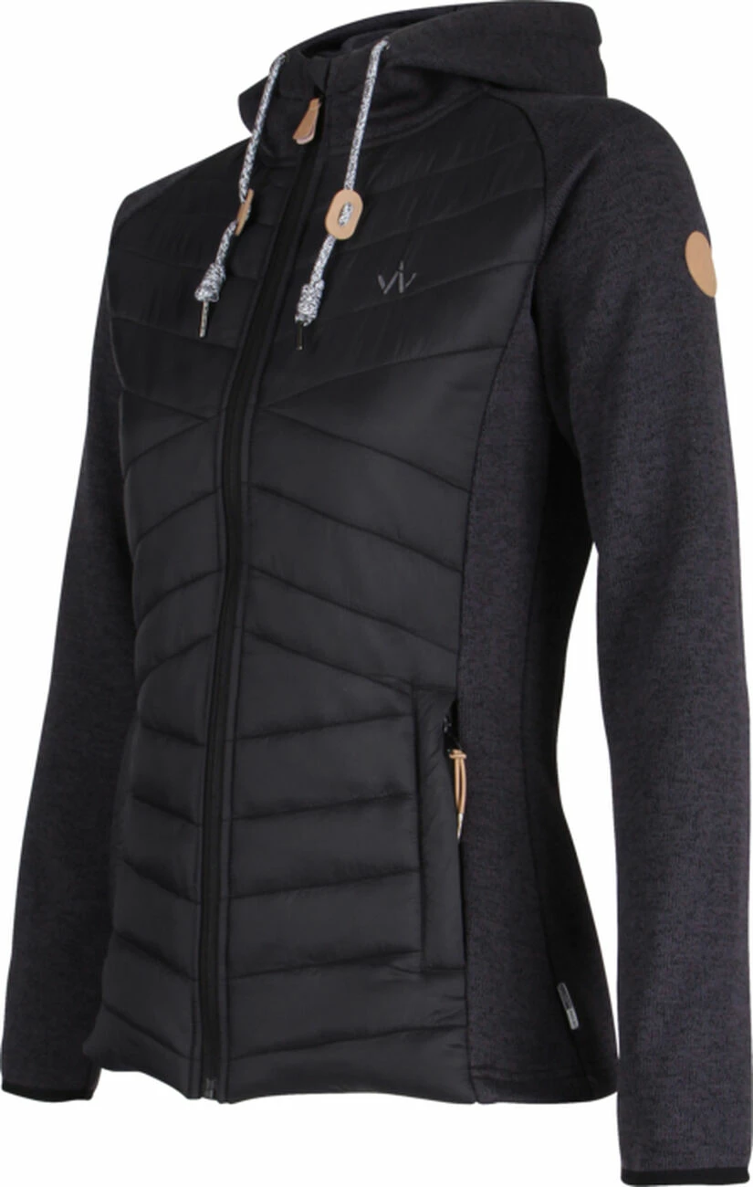 Remise 😉 POLAIRE Randonnée Femme WANABEE CHARTREUSE HYBRIDE 2 ❤️ 4 Remise 😉 POLAIRE Randonnée Femme WANABEE CHARTREUSE HYBRIDE 2 ❤️ – Image 2