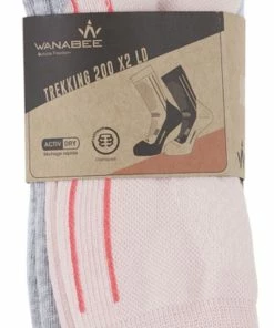 Promo 🌟 CHAUSSETTES HAUTES Randonnée Fille WANABEE TREKKING 200 X2 LD 🧨 -Columbia Shop 1490981 8978602917918