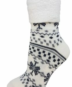 Bon marché 🛒 CHAUSSETTES MI-HAUTES Ski Femme YAKTRAX CABIN 🧦 SOCKS WHISPER 👍