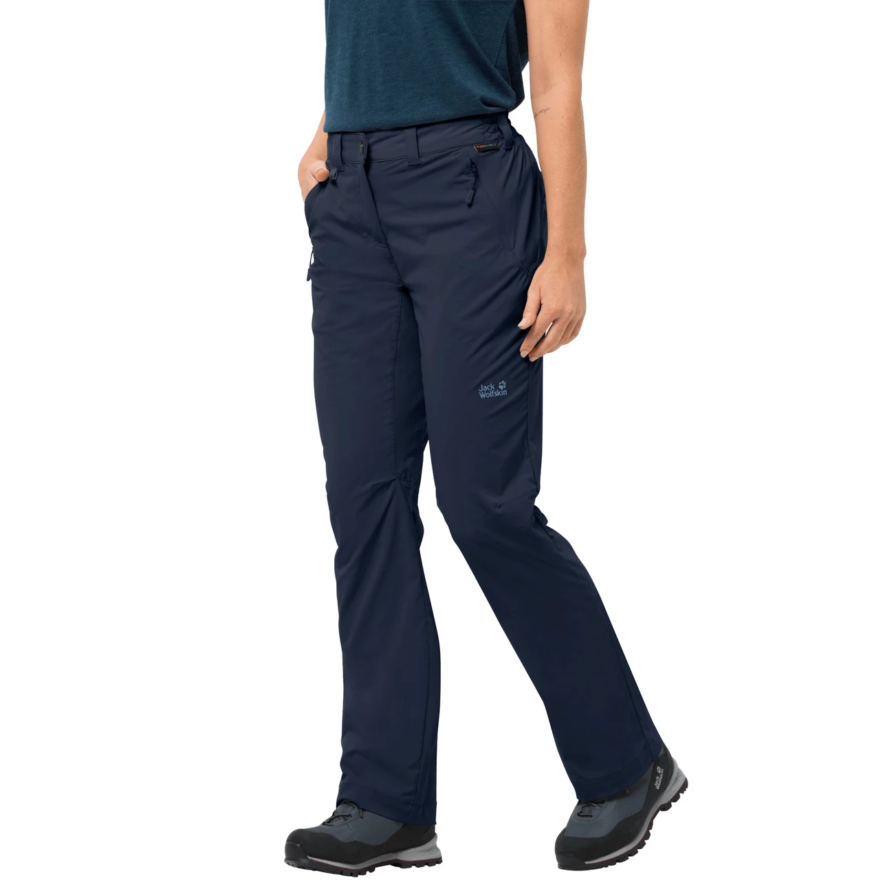 Meilleure affaire 💯 Randonnee Pedestre Femme Jack Wolfskin Pantalon Femme Jack Wolfskin Activate Light BLEU 🧨 6 Meilleure affaire 💯 Randonnee Pedestre Femme Jack Wolfskin Pantalon Femme Jack Wolfskin Activate Light BLEU 🧨 – Image 4