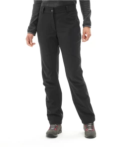 Sortie 🤩 Randonnee Pedestre Femme Lafuma Pantalon Softshell Doublé Polaire - Femme - Noir - Track Softshell Pants W NOIR 😉