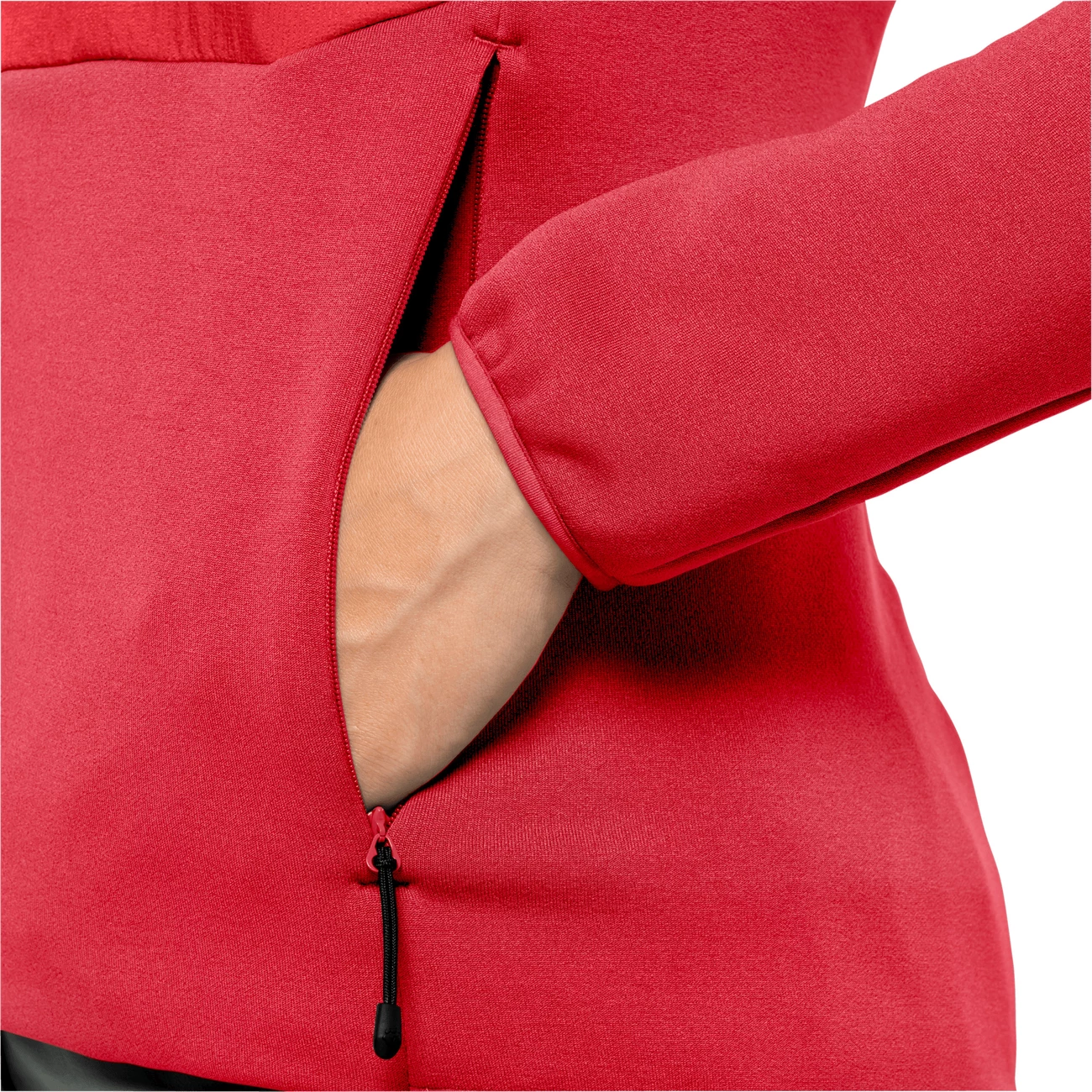 Grosses soldes ✔️ Randonnee Pedestre Femme Jack Wolfskin Polaire Femme Jack Wolfskin Tasman Hybrid Fz ROUGE 🎉 5 Grosses soldes ✔️ Randonnee Pedestre Femme Jack Wolfskin Polaire Femme Jack Wolfskin Tasman Hybrid Fz ROUGE 🎉 – Image 3