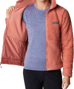 Sortie ✔️ Mode- Lifestyle Femme Columbia Polaire Femme Columbia Winter Pass™ Sherpa ROSE 🥰 -Columbia Shop 196ce9f536d34cebb2ad442c8265da7e