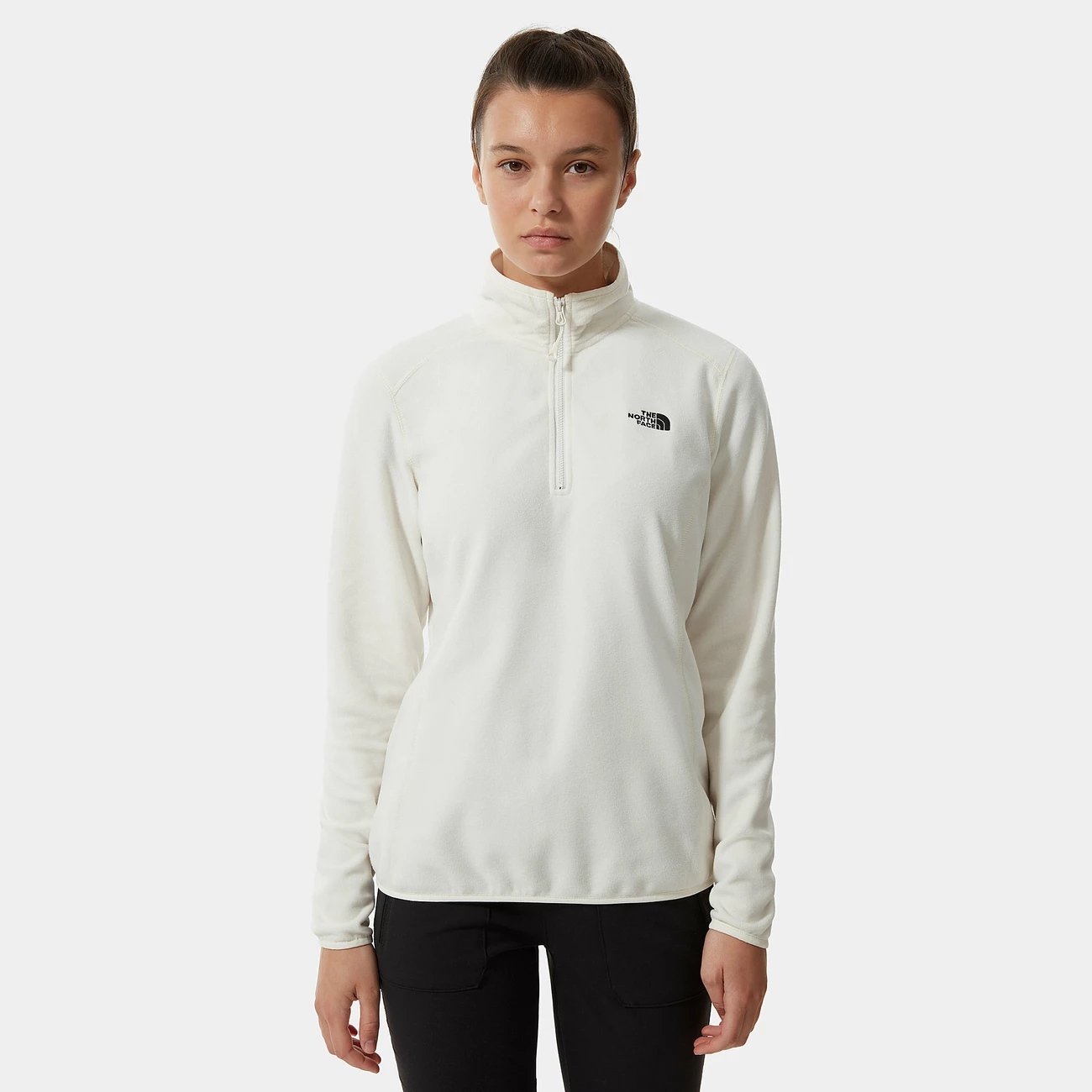 Meilleur prix 🛒 Mode- Lifestyle Femme The North Face Polaire À Zip Femme The North Face 100 glacier BLANC ❤️ 7 Meilleur prix 🛒 Mode- Lifestyle Femme The North Face Polaire À Zip Femme The North Face 100 glacier BLANC ❤️ – Image 5