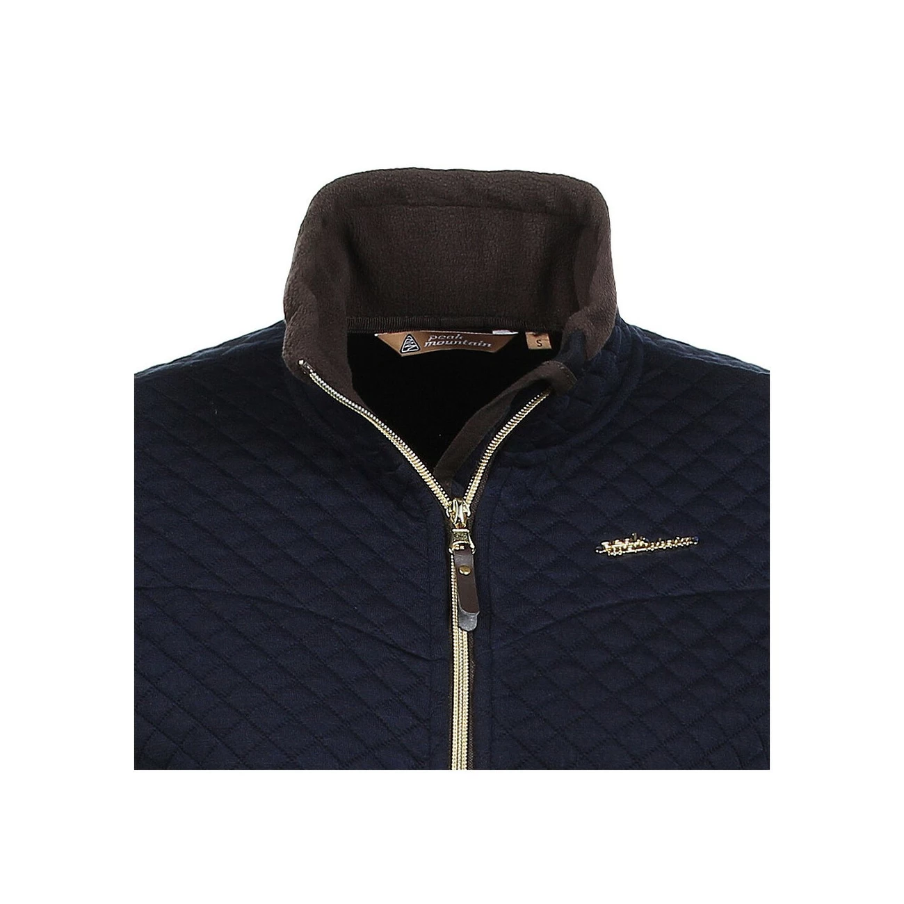 Promo 🌟 Ski Femme Peak Mountain Veste Polaire Matelasse Femme Peak Mountain Acamfull BLEU 🤩 6 Promo 🌟 Ski Femme Peak Mountain Veste Polaire Matelasse Femme Peak Mountain Acamfull BLEU 🤩 – Image 4