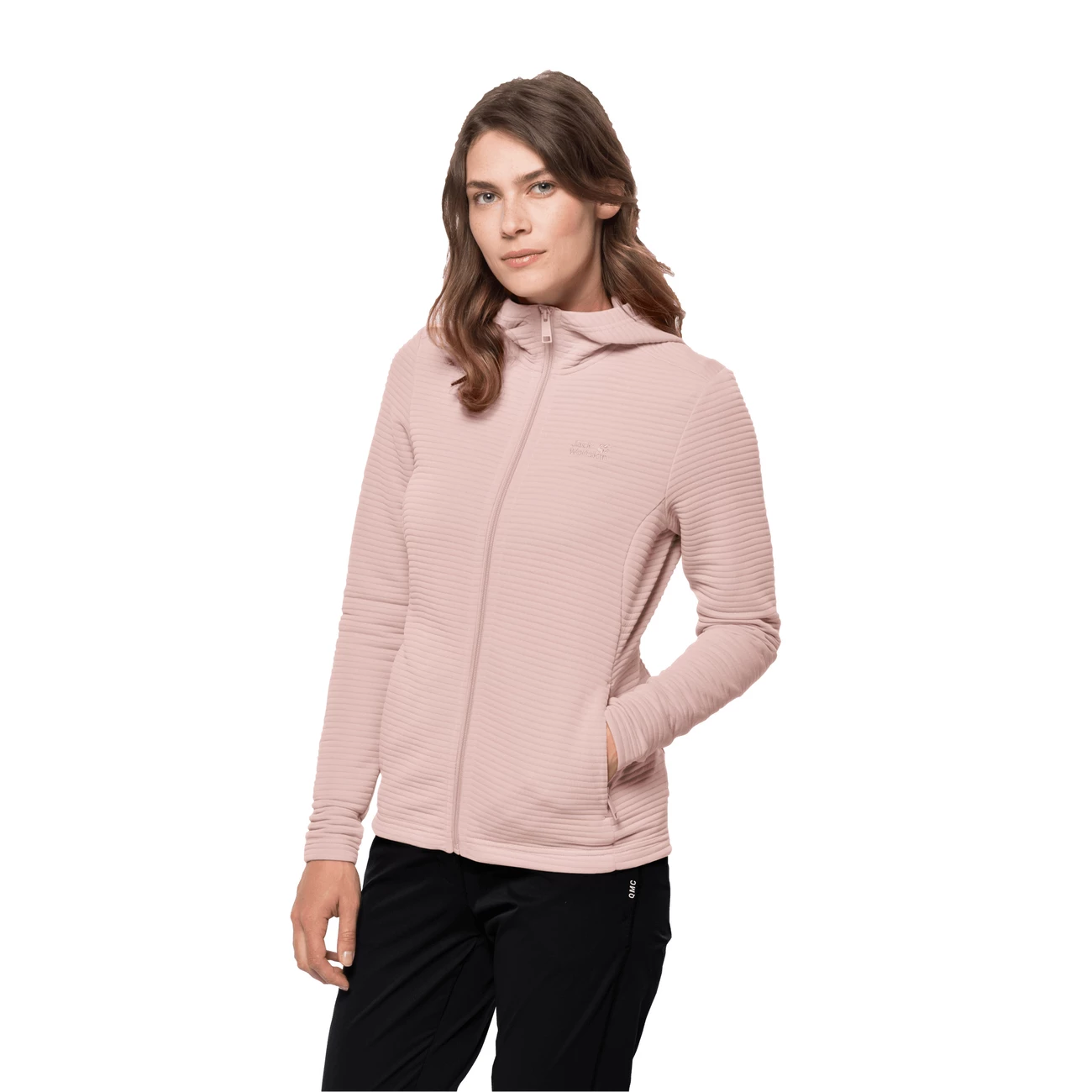 Offres 🥰 Mode- Lifestyle Femme Jack Wolfskin Polaire À Capuche Femme Jack Wolfskin Modesto ROSE ✨ 6 Offres 🥰 Mode- Lifestyle Femme Jack Wolfskin Polaire À Capuche Femme Jack Wolfskin Modesto ROSE ✨ – Image 4