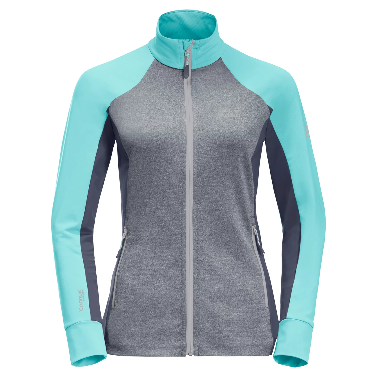 Remise ❤️ Randonnee Pedestre Femme Jack Wolfskin Polaire Femme Jack Wolfskin Milford Sky VERT ✔️ 6 Remise ❤️ Randonnee Pedestre Femme Jack Wolfskin Polaire Femme Jack Wolfskin Milford Sky VERT ✔️ – Image 4