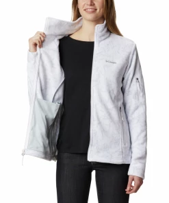 Tout neuf 🔥 Mode- Lifestyle Femme Columbia Veste Femme Columbia Fast Trek Printed BLANC 😉 -Columbia Shop 20dc715e9ade4b2994c3baac2e46cd0e