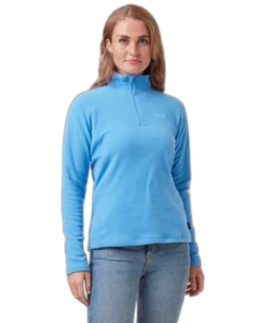 Coupon 🛒 Randonnee Pedestre Femme Helly Hansen Polaire 1/2 Zip Femme Helly Hansen Daybreaker BLEU 🧨 -Columbia Shop 251fae0d1c32467c8b1da40bca14c392