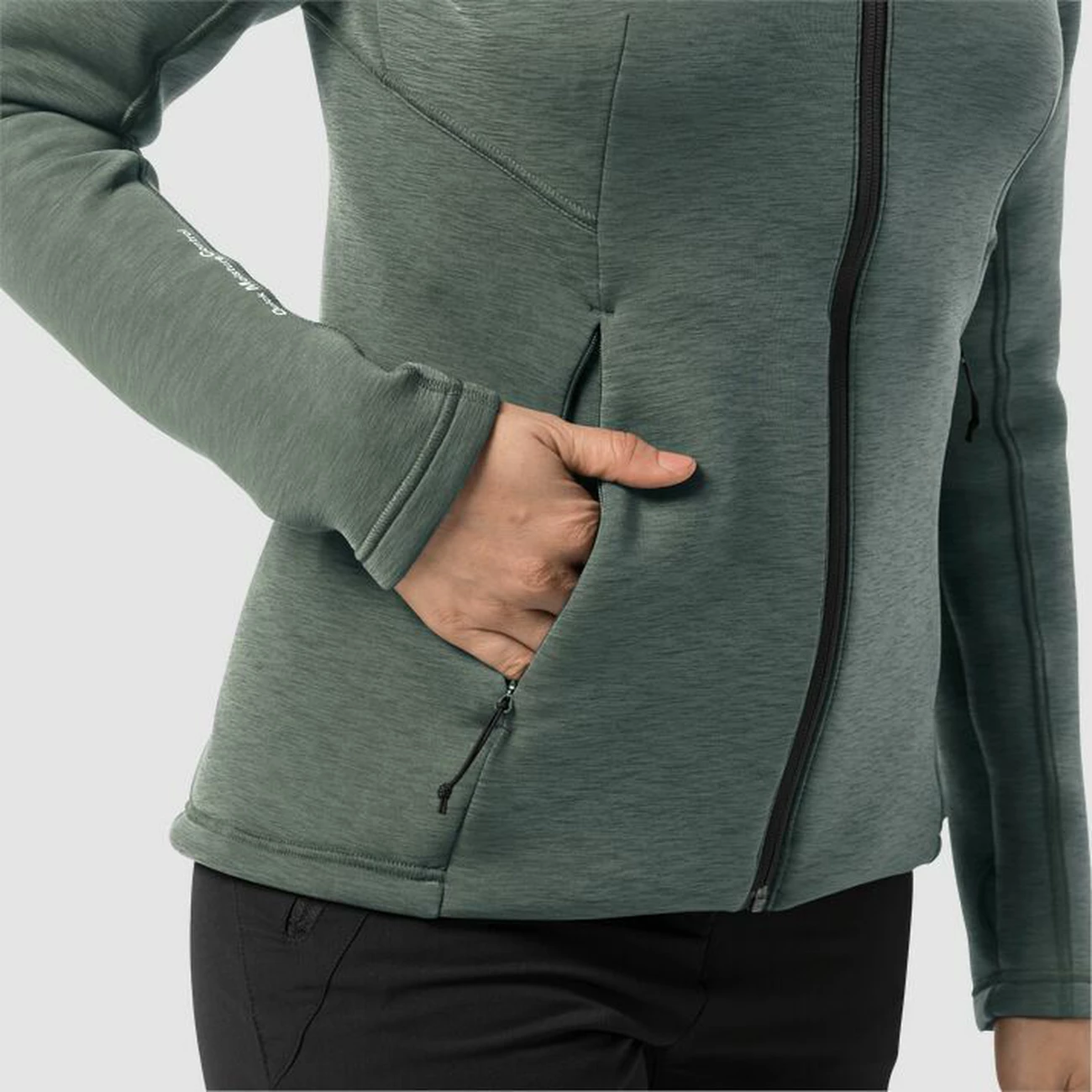 Grosses soldes ⌛ Randonnee Pedestre Femme Jack Wolfskin Polaire Femme Jack Wolfskin Athletic Collar Midlayer VERT ⭐ 8 Grosses soldes ⌛ Randonnee Pedestre Femme Jack Wolfskin Polaire Femme Jack Wolfskin Athletic Collar Midlayer VERT ⭐ – Image 6