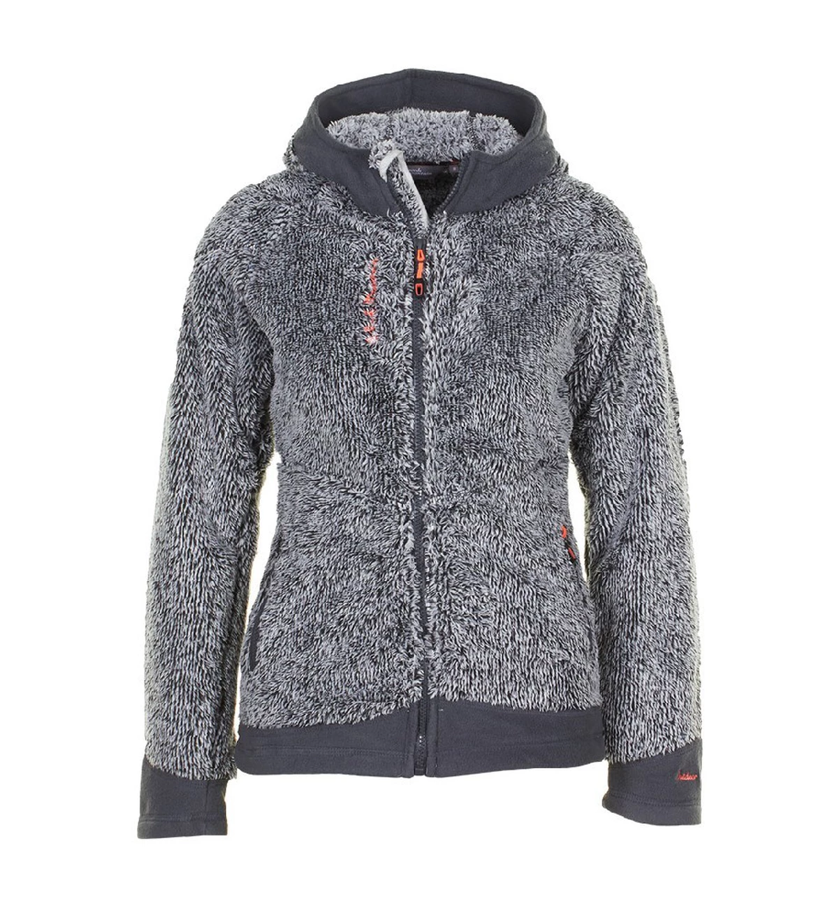 Remise ⌛ Ski Alpin Femme Peak Mountain Peak Mountain - Blouson Polaire Femme Almeria-gris MARRON 🎁 4 Remise ⌛ Ski Alpin Femme Peak Mountain Peak Mountain - Blouson Polaire Femme Almeria-gris MARRON 🎁 – Image 2