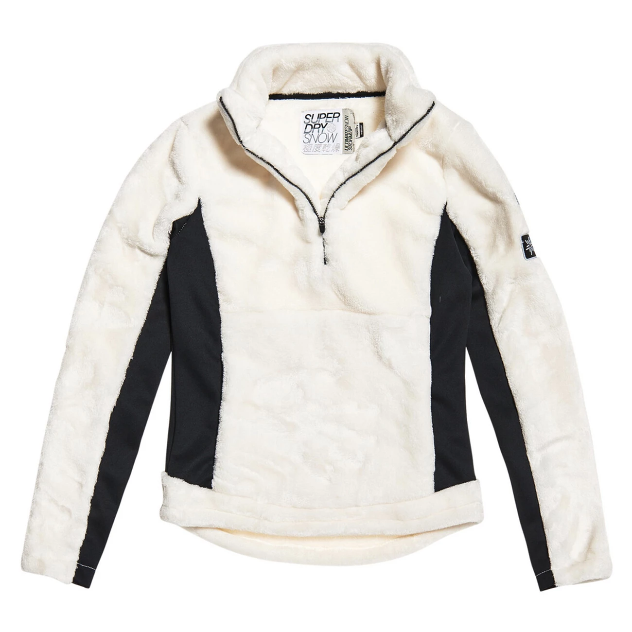 Acheter ✨ Mode- Lifestyle Femme Superdry Superdry Storm Fleece Midlayer Polaire Femme BLANC 🎉 7 Acheter ✨ Mode- Lifestyle Femme Superdry Superdry Storm Fleece Midlayer Polaire Femme BLANC 🎉 – Image 5