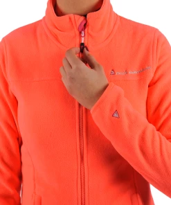 Remise 💯 Mode- Lifestyle Femme Peak Mountain Blouson Polaire Femme Acesare ORANGE ⌛ -Columbia Shop 2ccff2e1919940fbb8482671aead1f69
