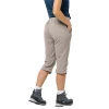 Sortie 😉 Randonnee Pedestre Femme Jack Wolfskin Pantalon 3/4 Femme Jack Wolfskin Activate Light MARRON 😍