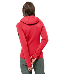 Nouveau 😀 Randonnee Pedestre Femme Jack Wolfskin Polaire Femme Jack Wolfskin Tasman Hybrid Fz ROUGE ⌛ -Columbia Shop 2ea0bd61071b48658af2b538a5fb7e62