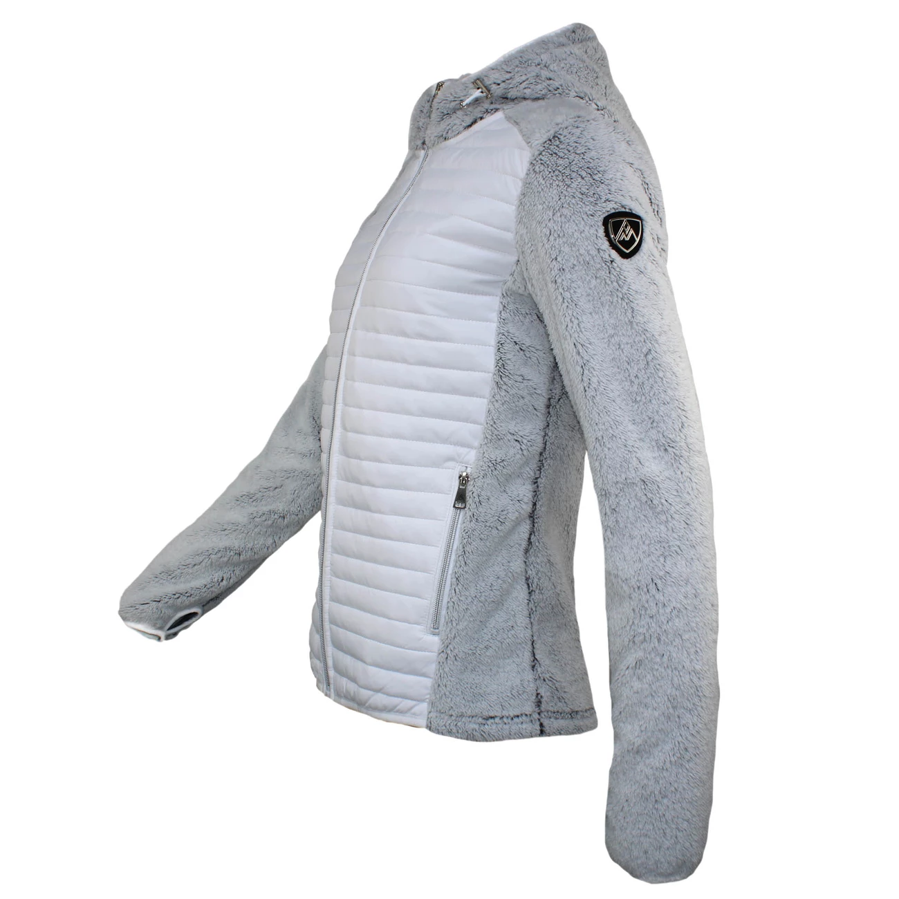 Offres ✨ Mode- Lifestyle Femme Peak Mountain Blouson Polaire Femme Astre BLANC 🔔 7 Offres ✨ Mode- Lifestyle Femme Peak Mountain Blouson Polaire Femme Astre BLANC 🔔 – Image 5