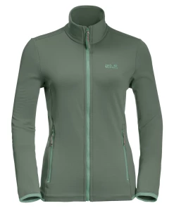 Meilleure vente 😀 Randonnee Pedestre Femme Jack Wolfskin Polaire Femme Jack Wolfskin Peak Grid VERT 🎁 -Columbia Shop 3cbec1ffa38845e98ba7d8f924e9d72e