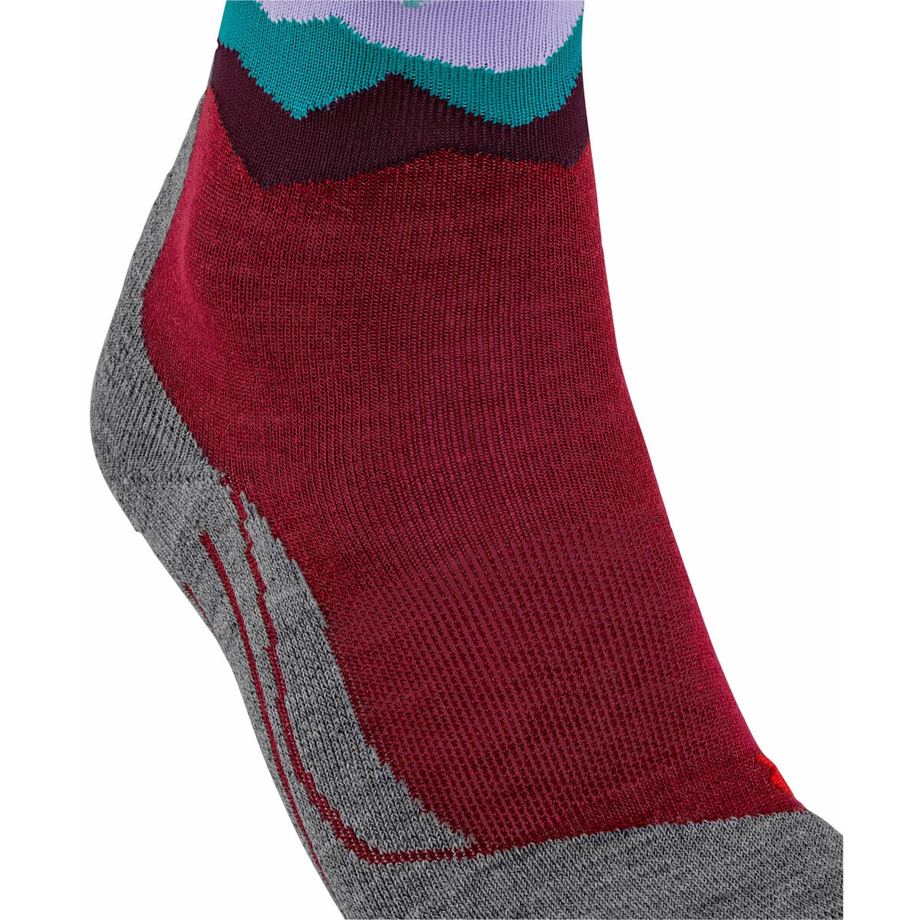 Remise 😍 Randonnee Pedestre Femme Falke Chaussettes Femme Falke Tk2 Crest ROUGE ❤️ 6 Remise 😍 Randonnee Pedestre Femme Falke Chaussettes Femme Falke Tk2 Crest ROUGE ❤️ – Image 4