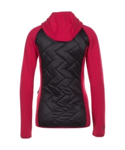 Tout neuf ⭐ Ski Alpin Femme Peak Mountain Peak Mountain - Blouson Polar Shell Bi-mati�re Femme Acerla-noir/fushia NOIR 🧨