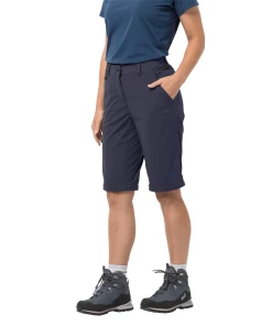 Remise 😉 Randonnee Pedestre Femme Jack Wolfskin Pantalon À Fermeture Éclair Femme Jack Wolfskin Activate Light GRIS ⌛