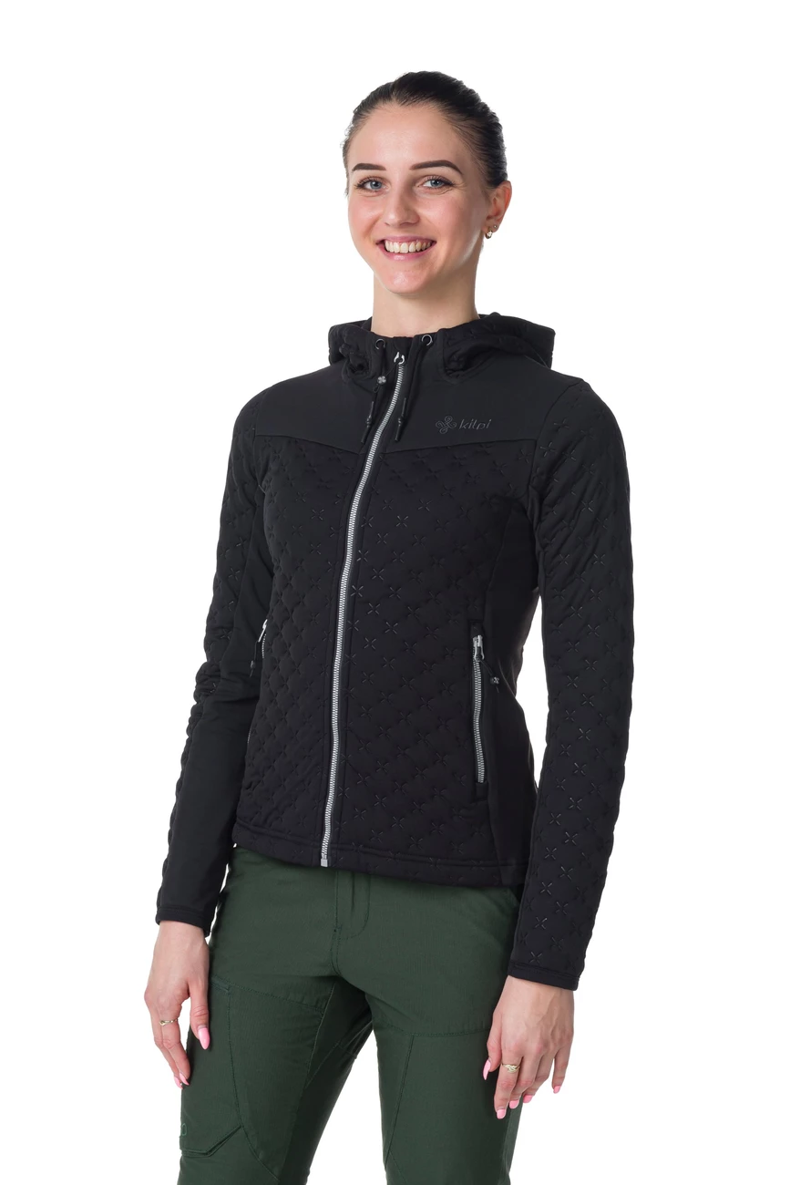 Nouveau ⌛ Loisirs Femme Kilpi Polaire Chaude À Capuche Femme Kilpi Nevia-w BLEU 🎉 4 Nouveau ⌛ Loisirs Femme Kilpi Polaire Chaude À Capuche Femme Kilpi Nevia-w BLEU 🎉 – Image 2