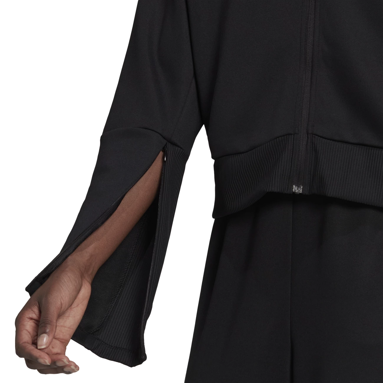 Remise 🔥 Mode- Lifestyle Femme Adidas Veste Femme Adidas X Zoe Saldana NOIR ❤️ 8 Remise 🔥 Mode- Lifestyle Femme Adidas Veste Femme Adidas X Zoe Saldana NOIR ❤️ – Image 6