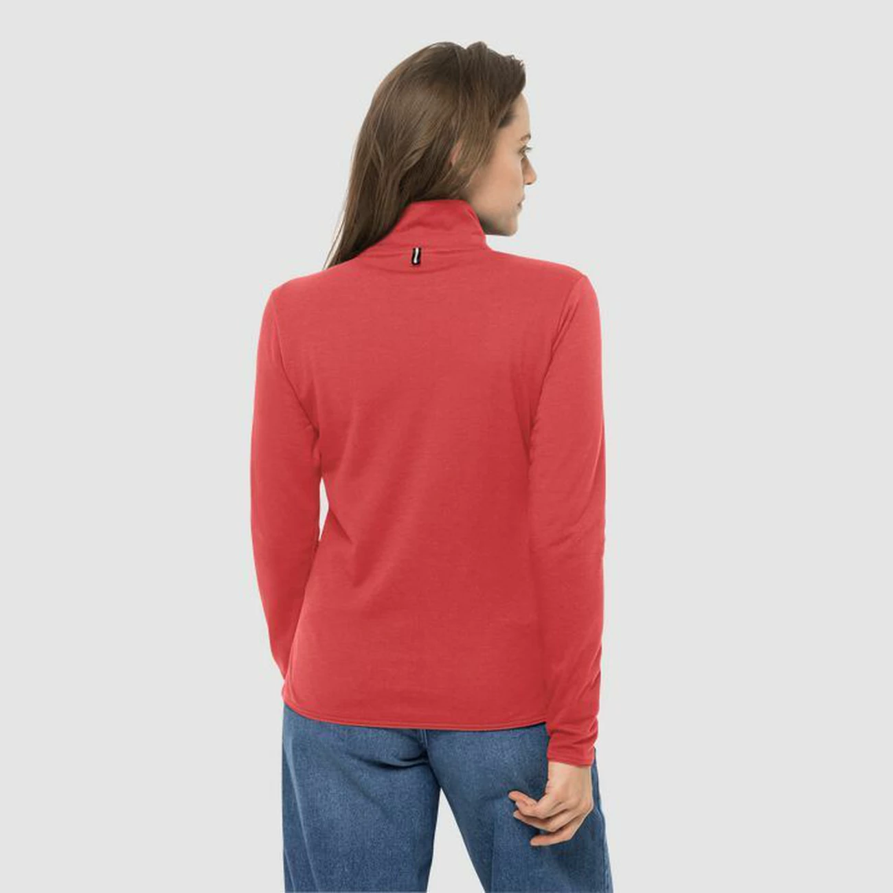 Sortie 🛒 Randonnee Pedestre Femme Jack Wolfskin Polaire Femme Jack Wolfskin Jwp Midlayer ROUGE ⭐ 6 Sortie 🛒 Randonnee Pedestre Femme Jack Wolfskin Polaire Femme Jack Wolfskin Jwp Midlayer ROUGE ⭐ – Image 4