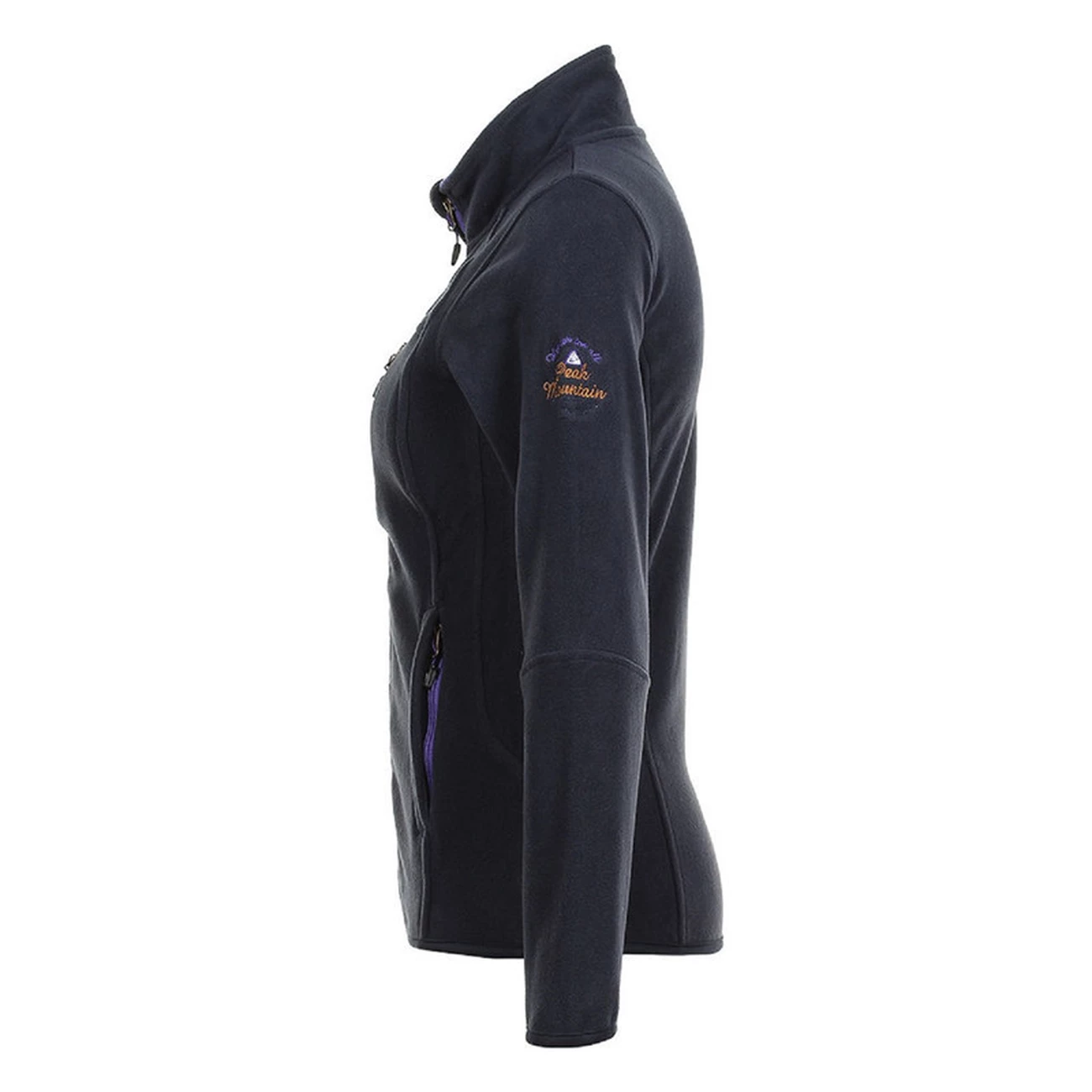 De gros 😀 Mode- Lifestyle Femme Peak Mountain Blouson Polaire Femme Acalon BLEU 💯 4 De gros 😀 Mode- Lifestyle Femme Peak Mountain Blouson Polaire Femme Acalon BLEU 💯 – Image 2