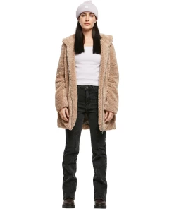 Bon marché 😀 Mode- Lifestyle Femme Urban Classics Polaire À Capuche Femme Urban Classics Sherpa MARRON ⭐ -Columbia Shop 602856cbb82f447fb1b1440d9466d5db 1