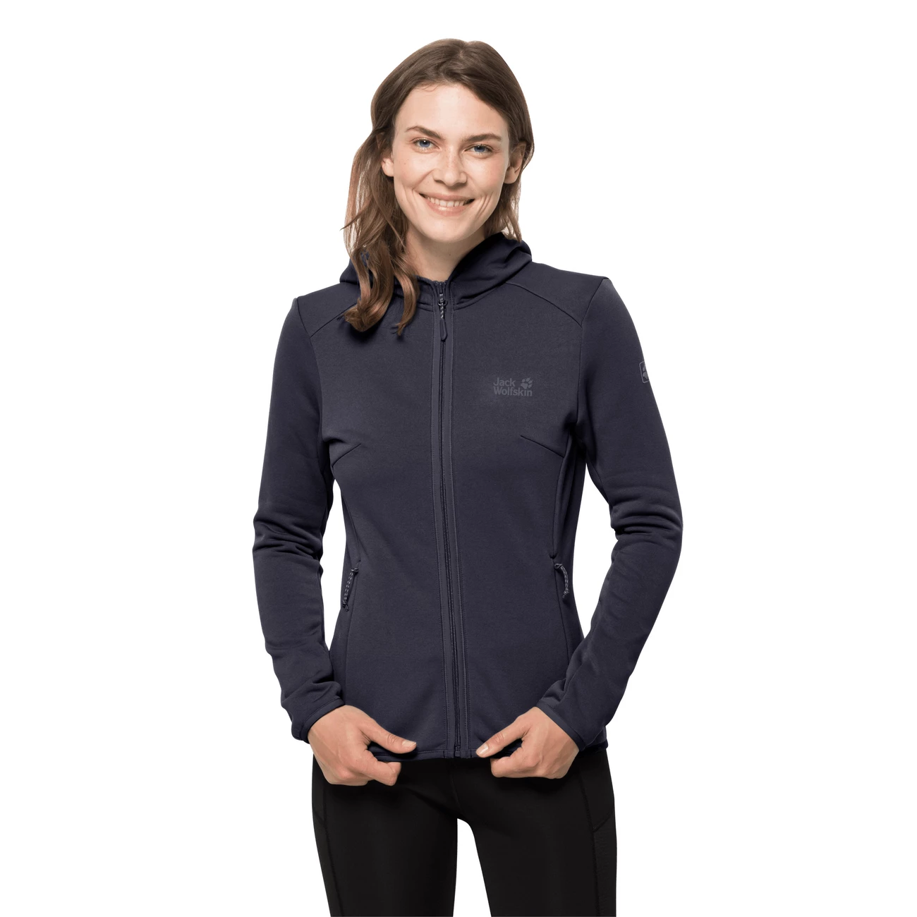 Sortie ???? Randonnee Pedestre Femme Jack Wolfskin Polaire Femme Jack Wolfskin Turbulence GRIS ???? 7 Sortie ???? Randonnee Pedestre Femme Jack Wolfskin Polaire Femme Jack Wolfskin Turbulence GRIS ???? – Image 5