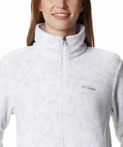 Tout neuf 🔥 Mode- Lifestyle Femme Columbia Veste Femme Columbia Fast Trek Printed BLANC 😉 -Columbia Shop 66322310deda451099ba9e219dbf7644