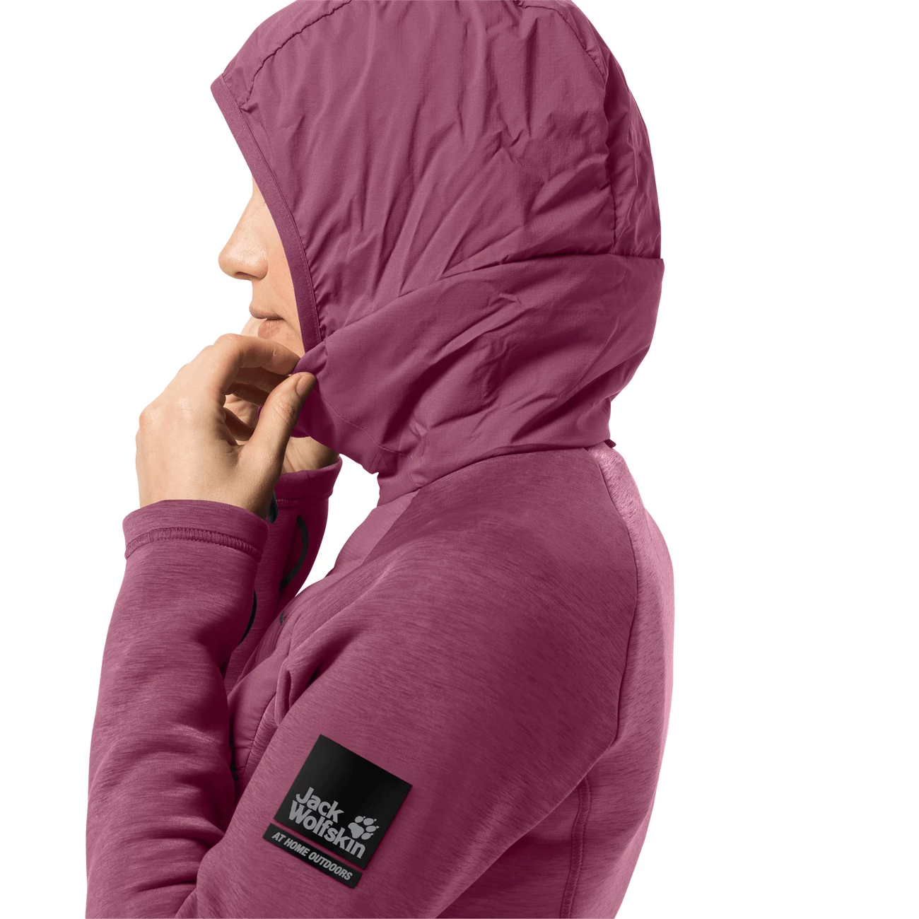 Meilleure vente ???? Randonnee Pedestre Femme Jack Wolfskin Polaire Femme Jack Wolfskin Tasman VIOLET ???? 4 Meilleure vente ???? Randonnee Pedestre Femme Jack Wolfskin Polaire Femme Jack Wolfskin Tasman VIOLET ???? – Image 2