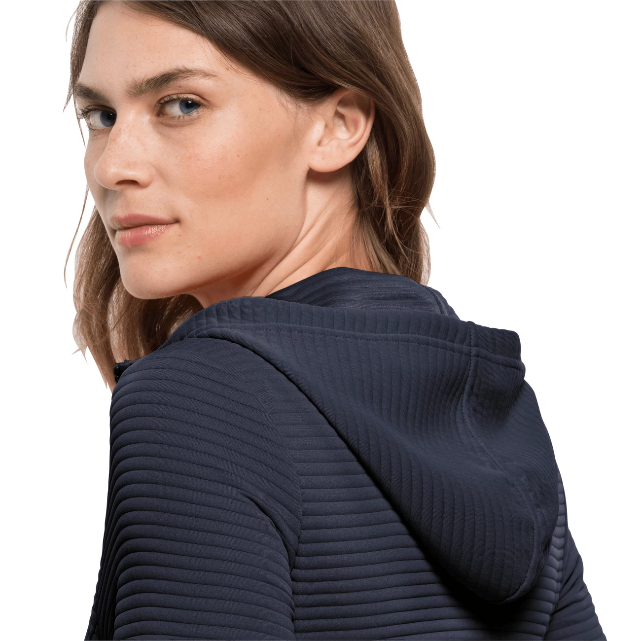 Offres 🔔 Mode- Lifestyle Femme Jack Wolfskin Polaire À Capuche Femme Jack Wolfskin Modesto BLEU 🎁 8 Offres 🔔 Mode- Lifestyle Femme Jack Wolfskin Polaire À Capuche Femme Jack Wolfskin Modesto BLEU 🎁 – Image 6