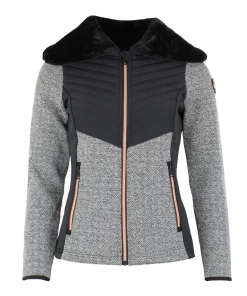 De gros ✔️ Mode- Lifestyle Femme Peak Mountain Blouson Polaire Femme Antemos NOIR 🔔