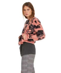 Grosses soldes 😀 Sports Dhivers Femme Volcom Sweat Volcom Error 76 Crew Marron Femme MARRON ⭐ -Columbia Shop 70394614d38342348e9ea7368257ad37