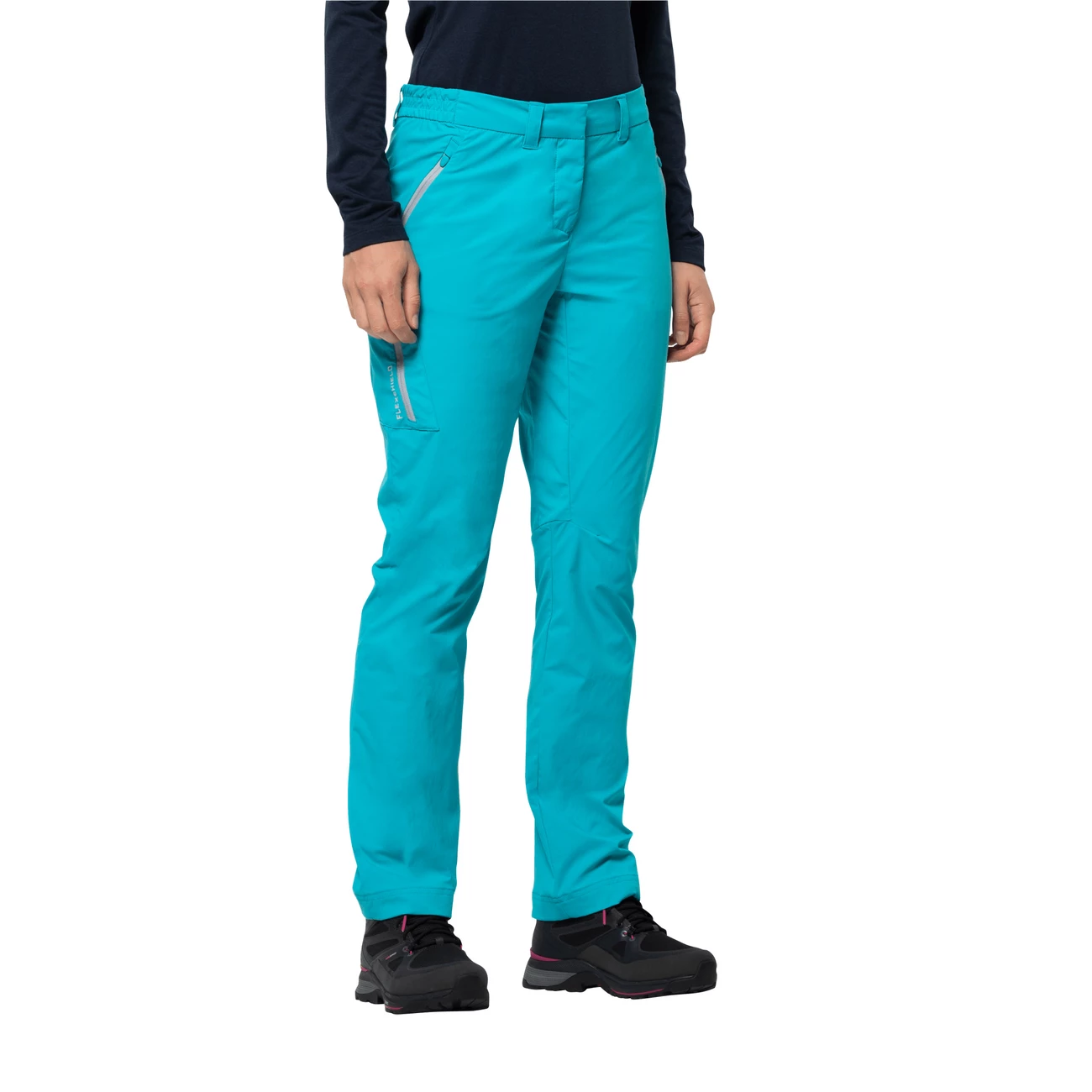 Grosses soldes 🤩 Randonnee Pedestre Femme Jack Wolfskin Pantalon Femme Jack Wolfskin Overland BLEU 🔥 6 Grosses soldes 🤩 Randonnee Pedestre Femme Jack Wolfskin Pantalon Femme Jack Wolfskin Overland BLEU 🔥 – Image 4