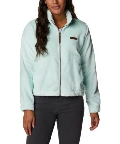 Promo 👍 Randonnee Pedestre Femme Columbia Veste Femme Columbia Fireside™ BLEU 🎁