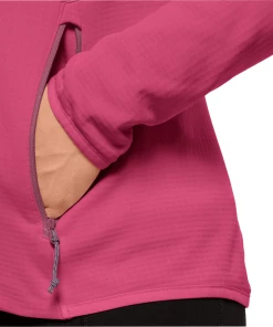 De gros 🥰 Randonnee Pedestre Femme Jack Wolfskin Polaire Femme Jack Wolfskin Peak Grid ROUGE 💯 -Columbia Shop 757d0166b3274796beee441faa7569da