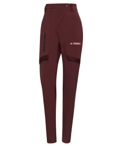 Meilleure vente 👍 Randonnee Pedestre Femme Adidas Pantalon Femme Adidas Terrex Zupahike ROUGE 🥰