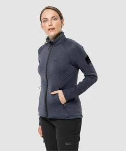 Budget 😉 Randonnee Pedestre Femme Jack Wolfskin Polaire Femme Jack Wolfskin Athletic Collar Midlayer GRIS ✔️ -Columbia Shop 7d59c00679c84f4281b5181733e0dd79