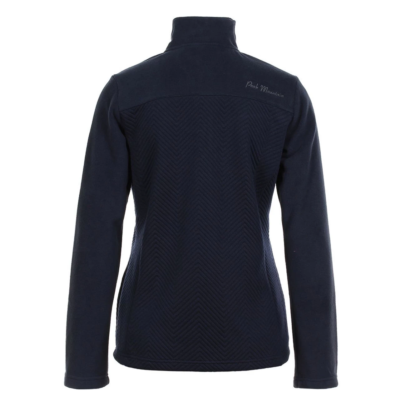 Grosses soldes ???? Ski Alpin Femme Peak Mountain Peak Mountain - Blouson Polaire Femme Achiffer-marine BLEU ???? 5 Grosses soldes ???? Ski Alpin Femme Peak Mountain Peak Mountain - Blouson Polaire Femme Achiffer-marine BLEU ???? – Image 3