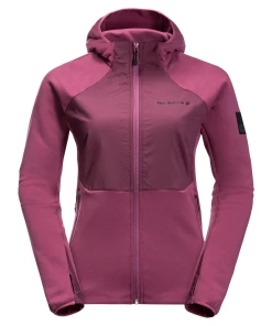 Meilleure affaire 😀 Randonnee Pedestre Femme Jack Wolfskin Polaire Femme Jack Wolfskin Tasman Hybrid Fz VIOLET 🌟